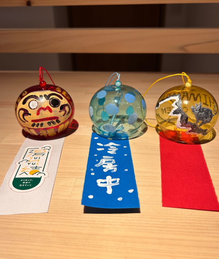 [Report] Summer of Kusatsu Onsen Art – Wind Chime Painting Experience –